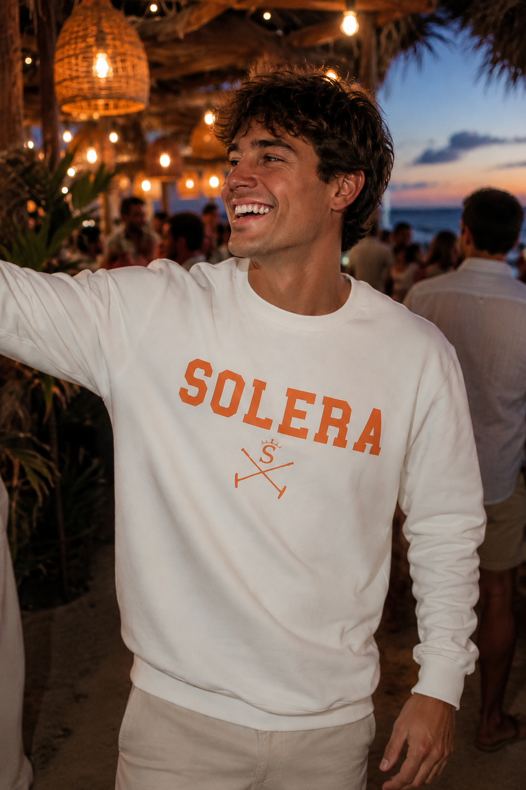 Sudadera Solera Crudo