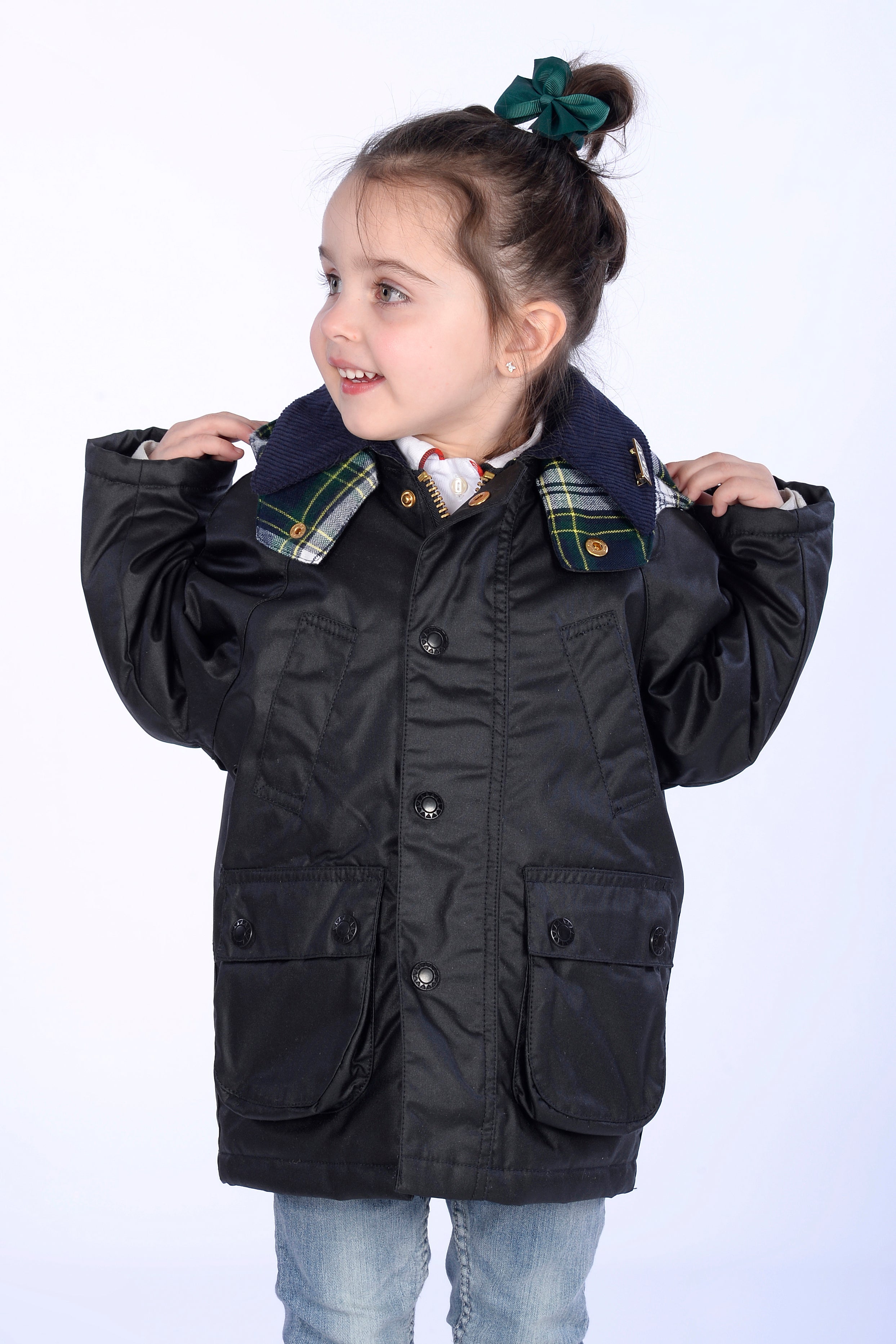 Parka encerada marino infantil