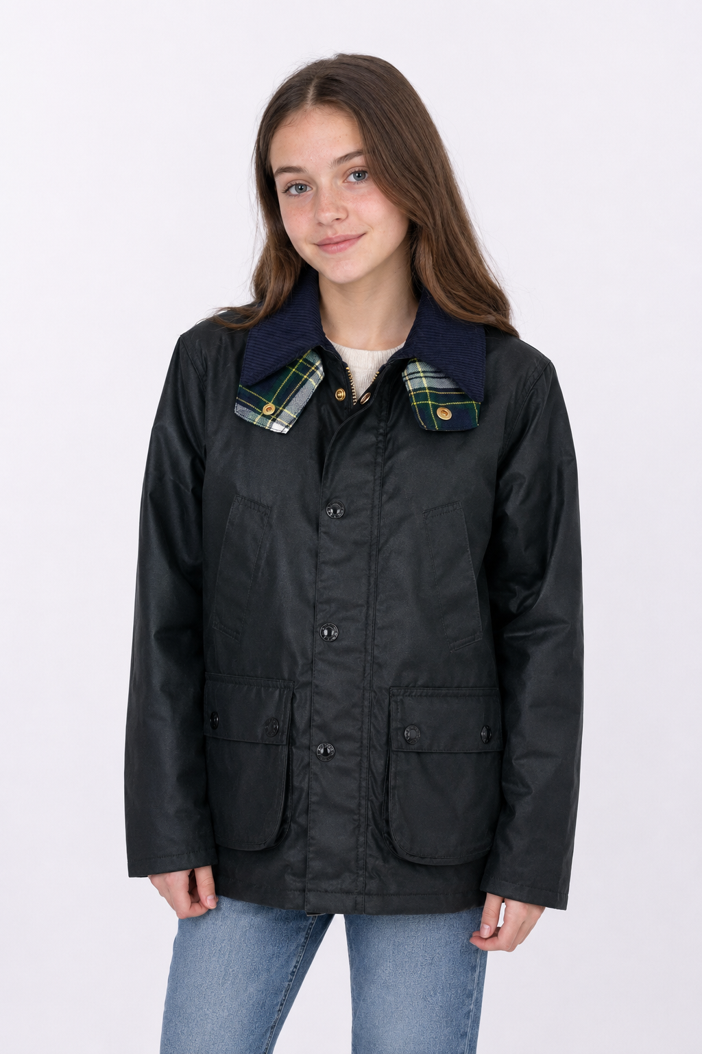 Parka encerada marino infantil