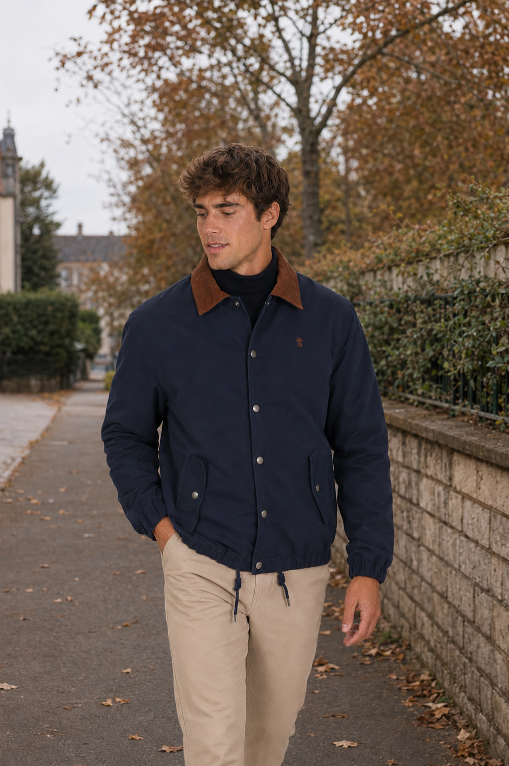 Navy Parka