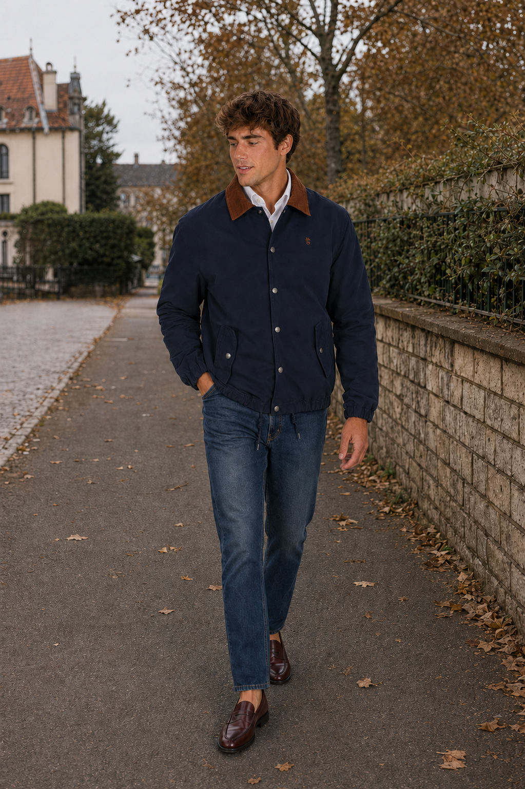 Navy Parka