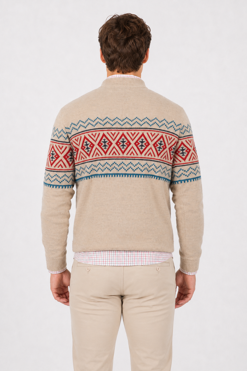 Jersey  grecas beige