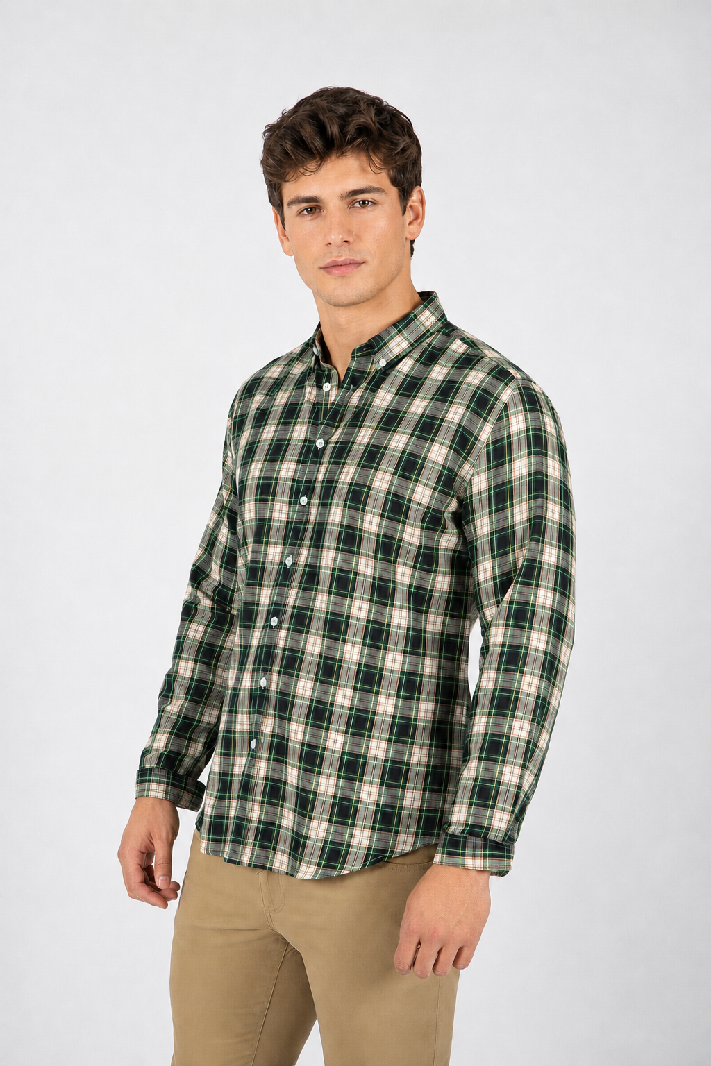 Bottle Green Shirt
