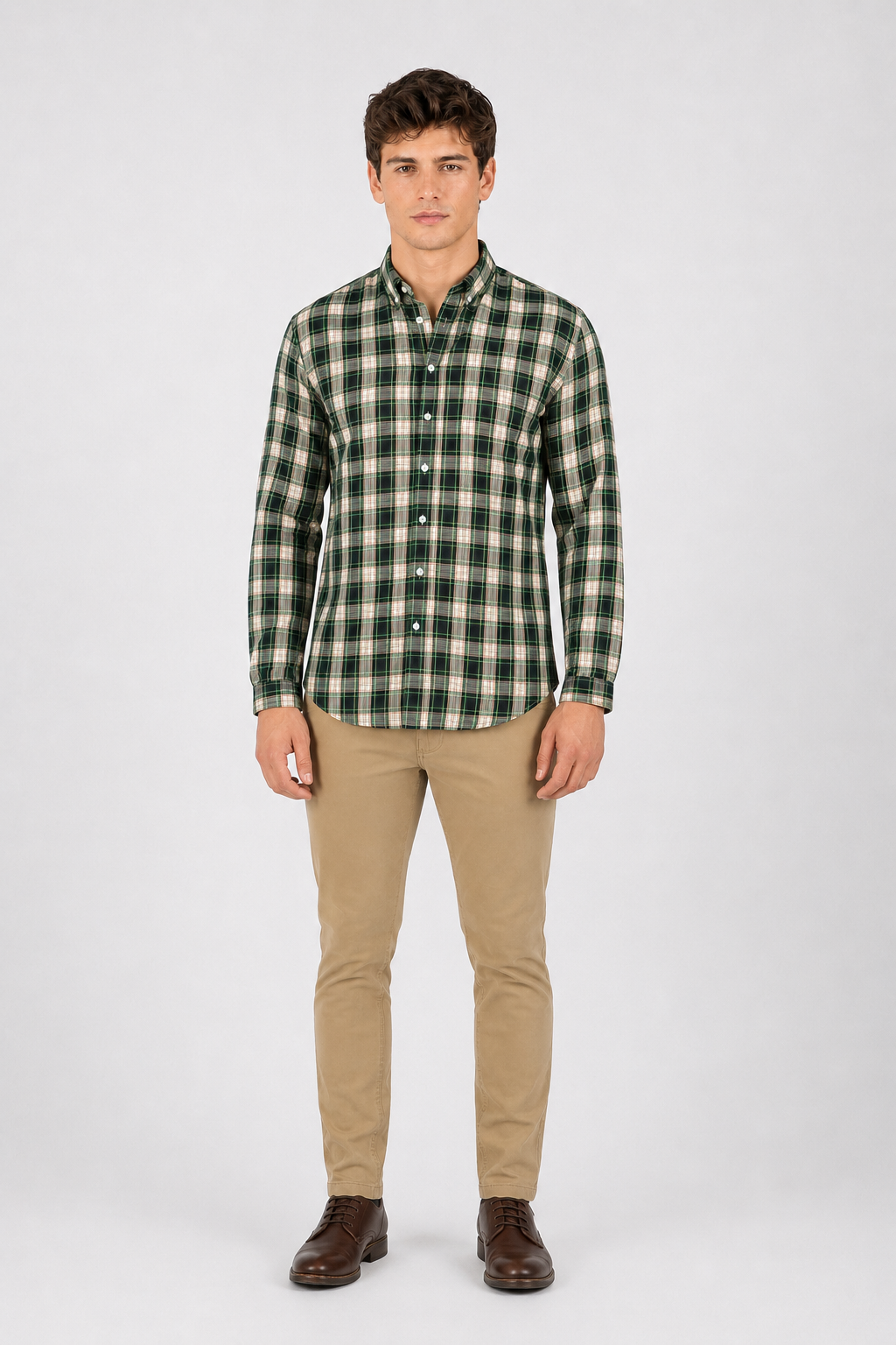 Bottle Green Shirt