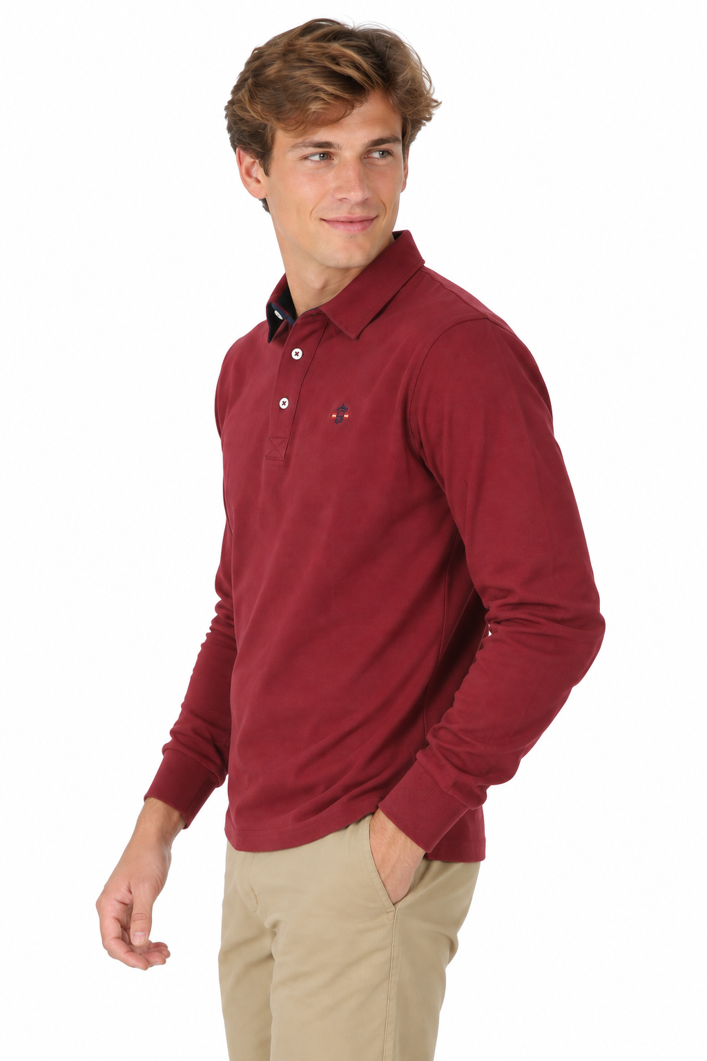 Polo granate España basic