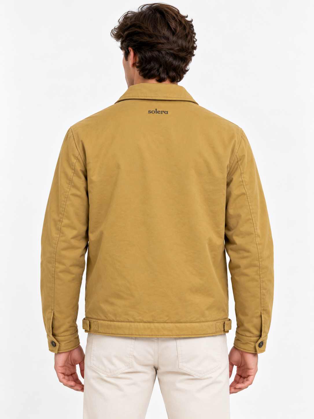 Cazadora camel