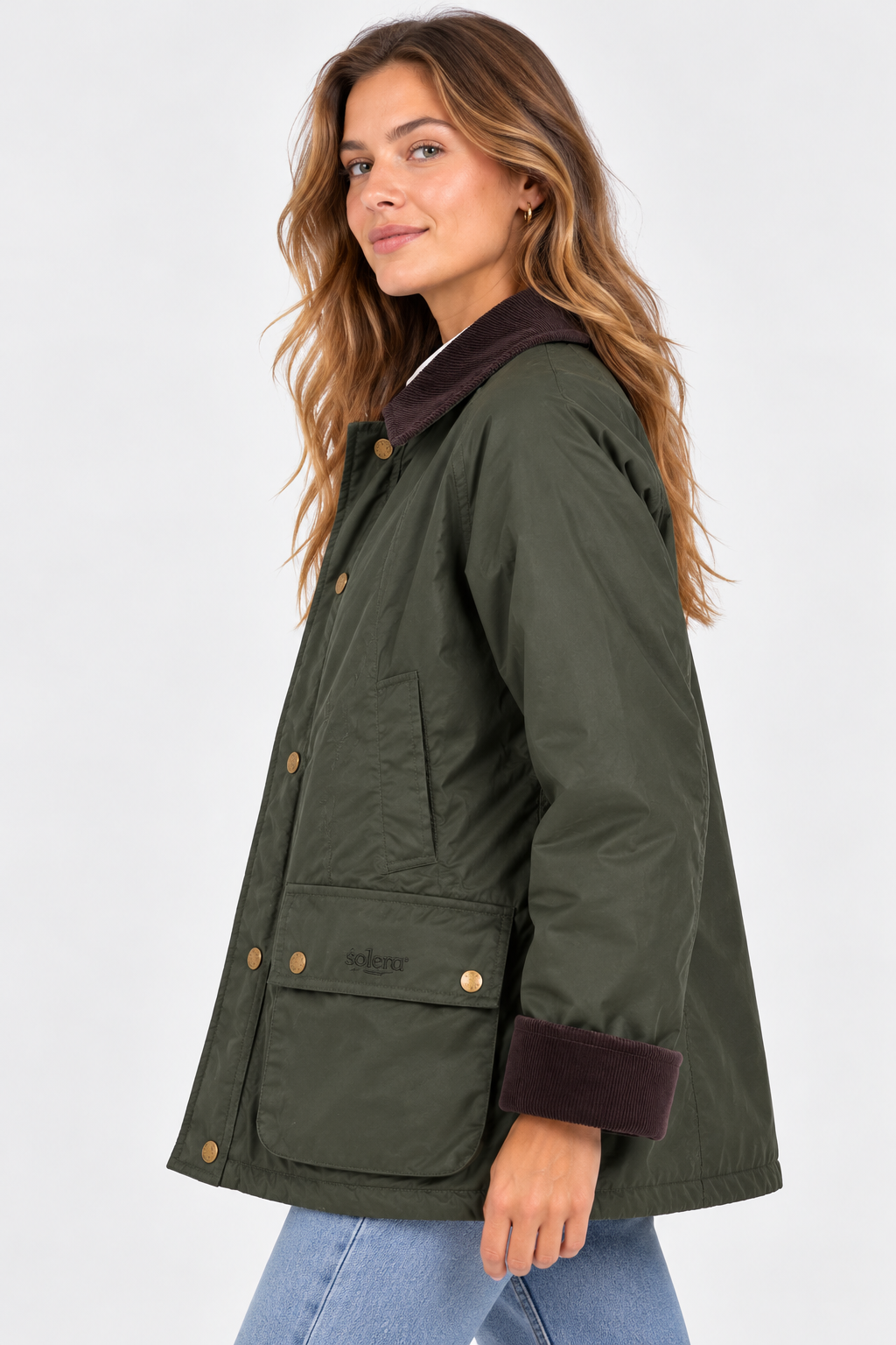 parka encerada KAKI