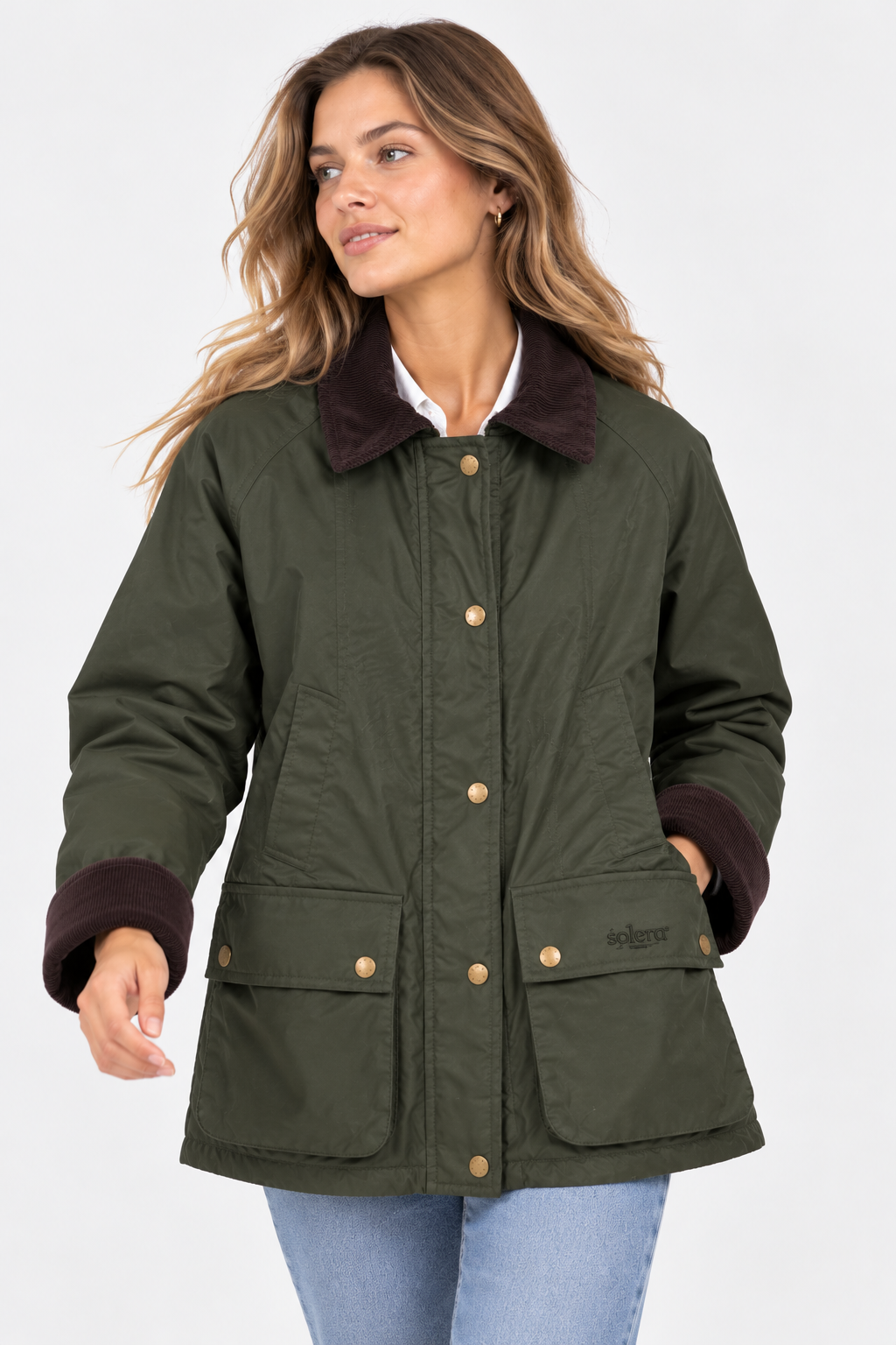 parka encerada KAKI