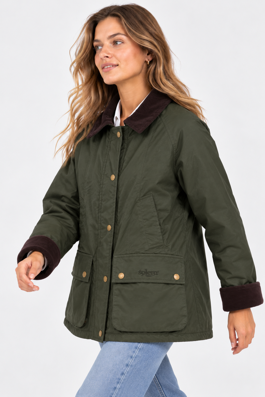 parka encerada KAKI
