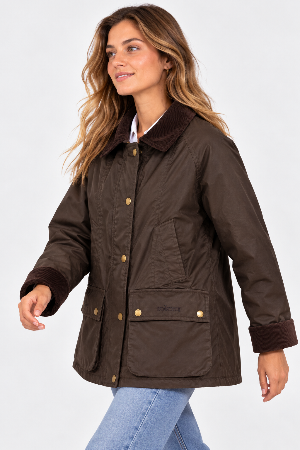 parka encerada MARRON