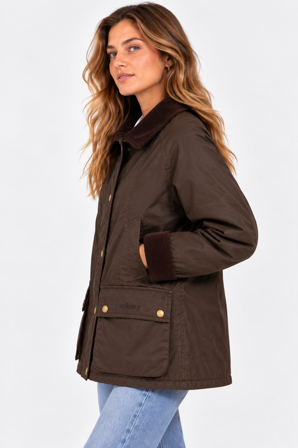 parka encerada MARRON