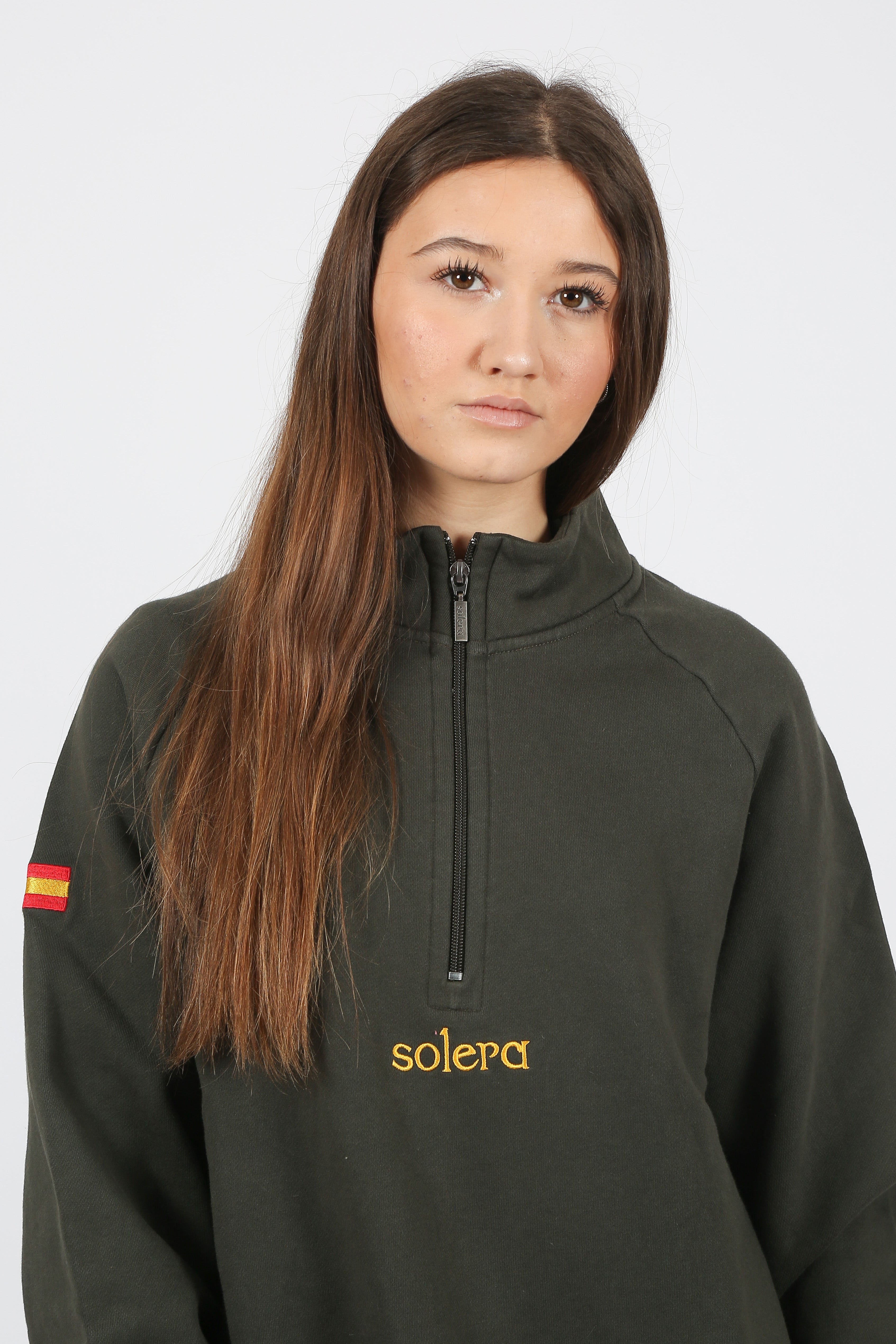 Sudadera Verde Botella