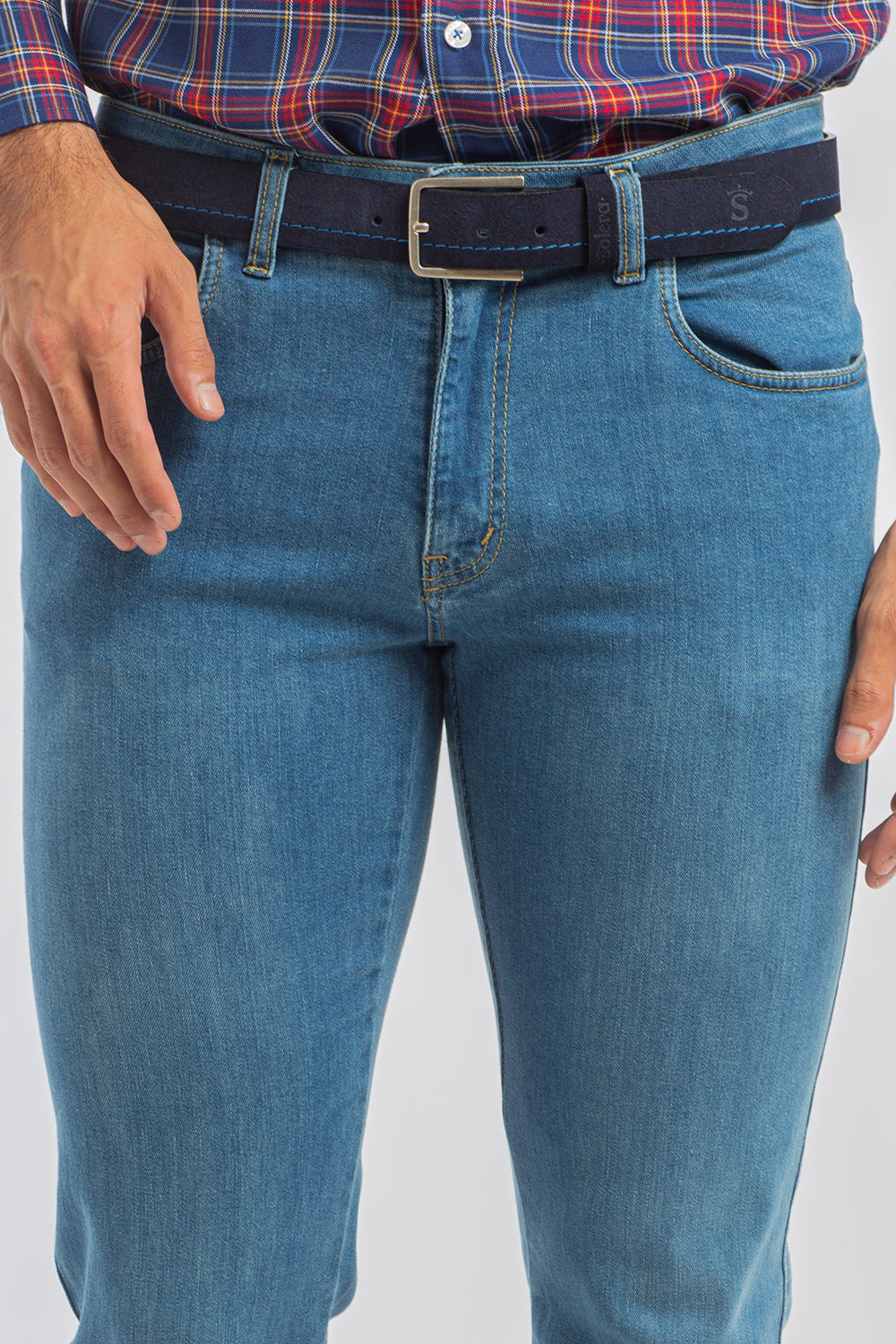 Blue pants