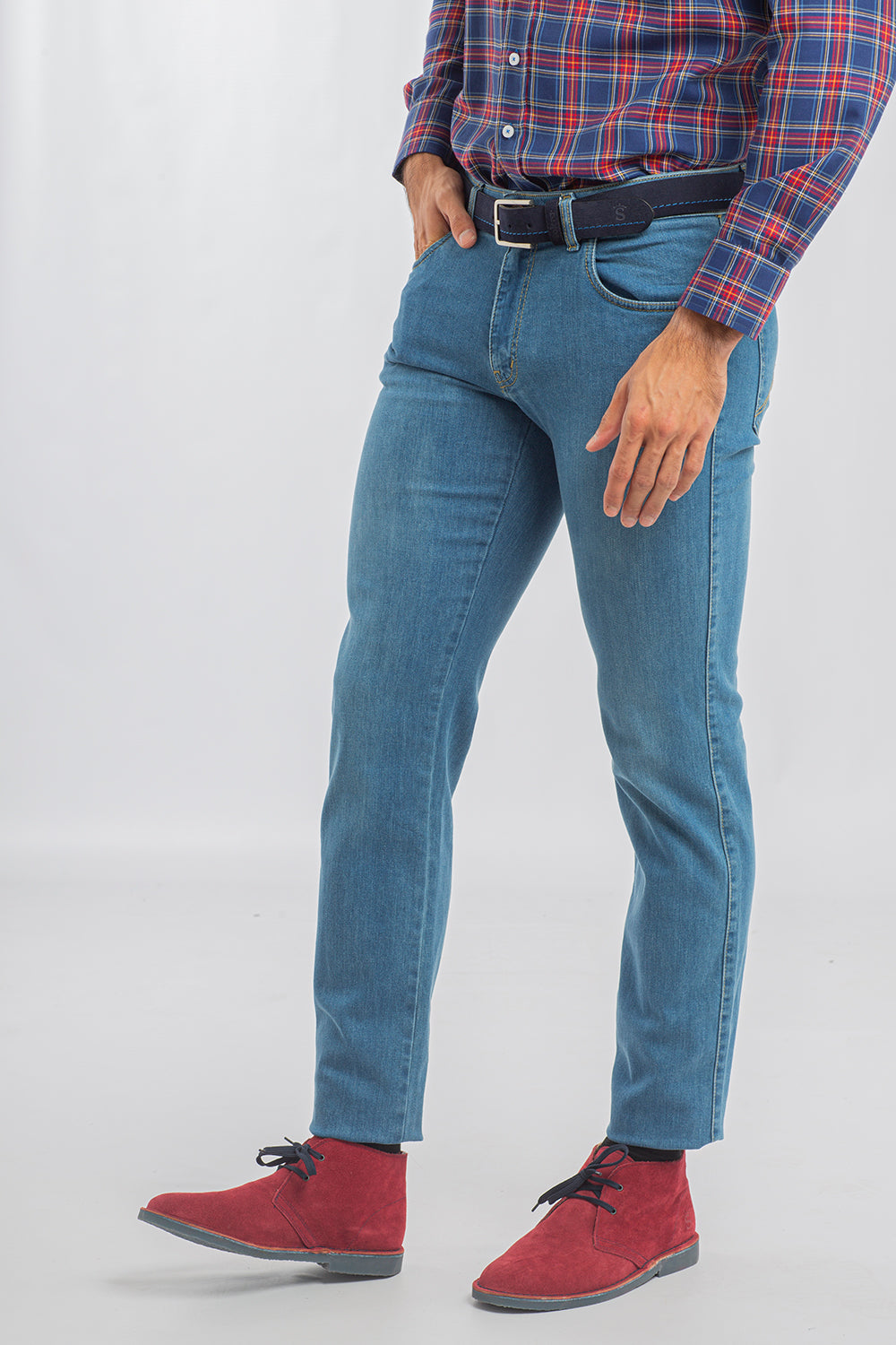 Blue pants
