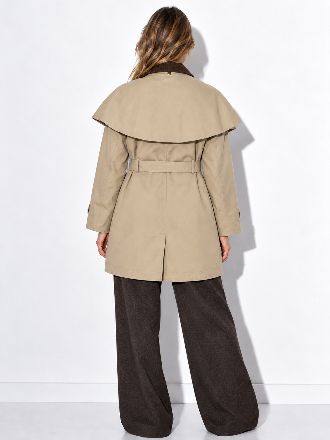 Abrigo Capa Beige