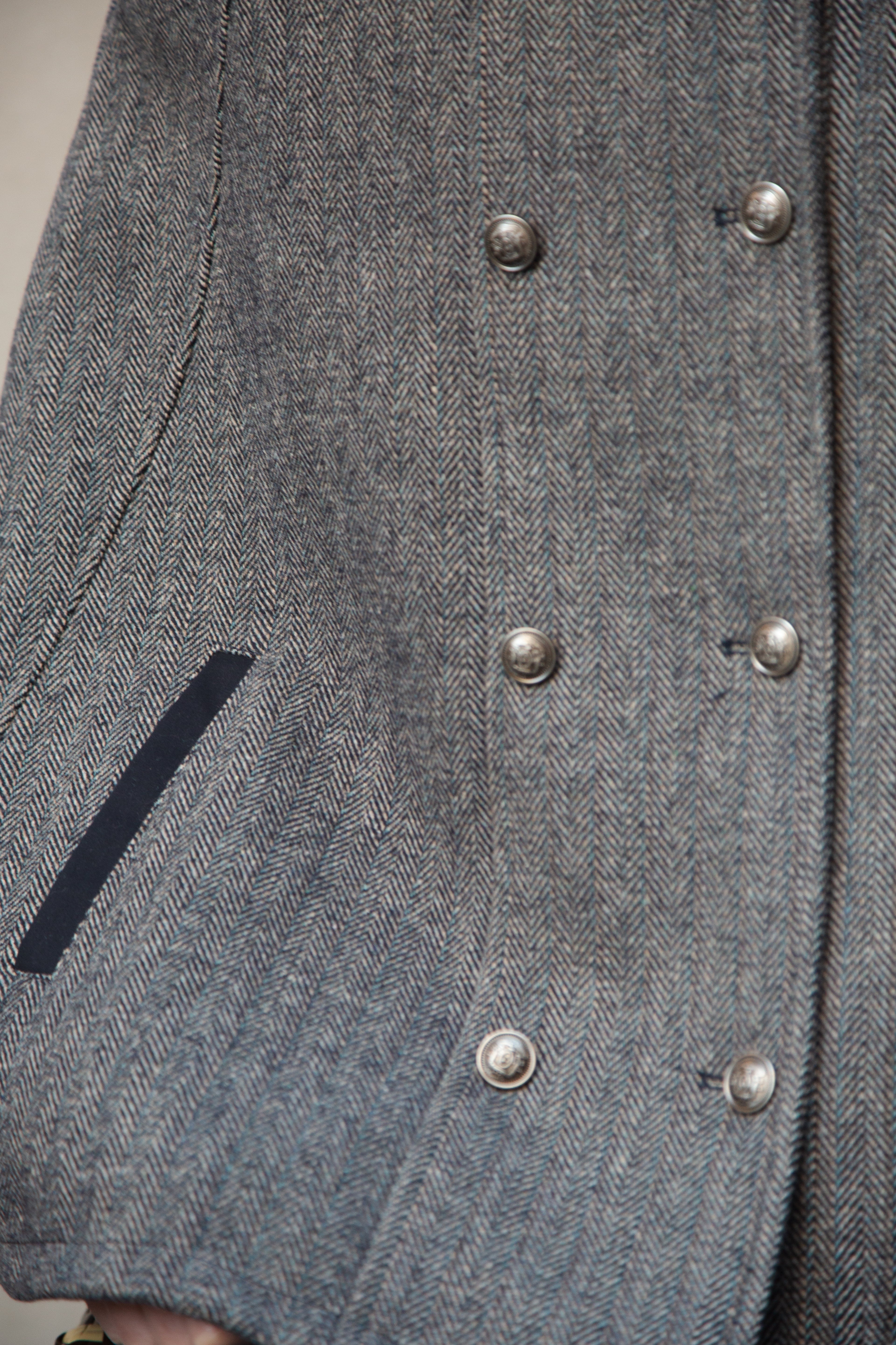 Capa Gris Espiga Marino
