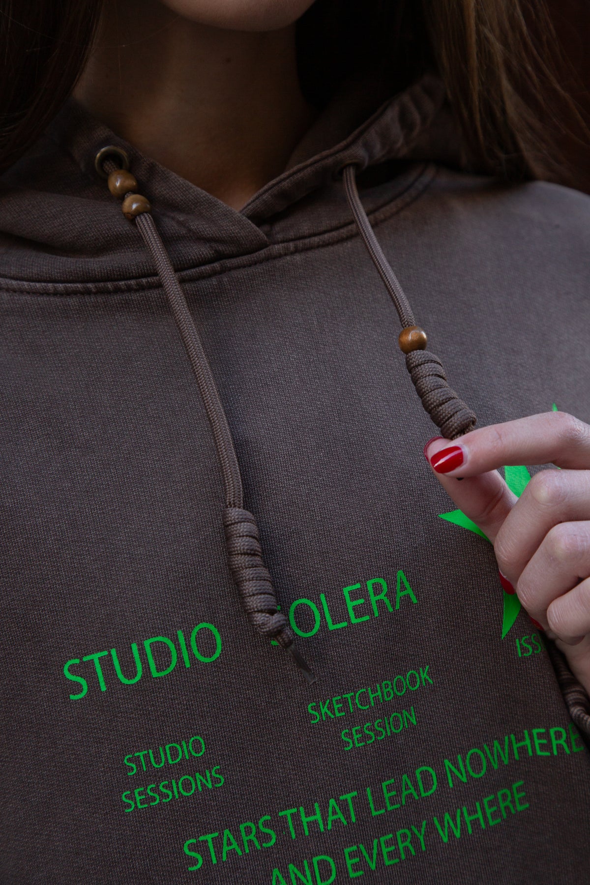 sudadera chocolate