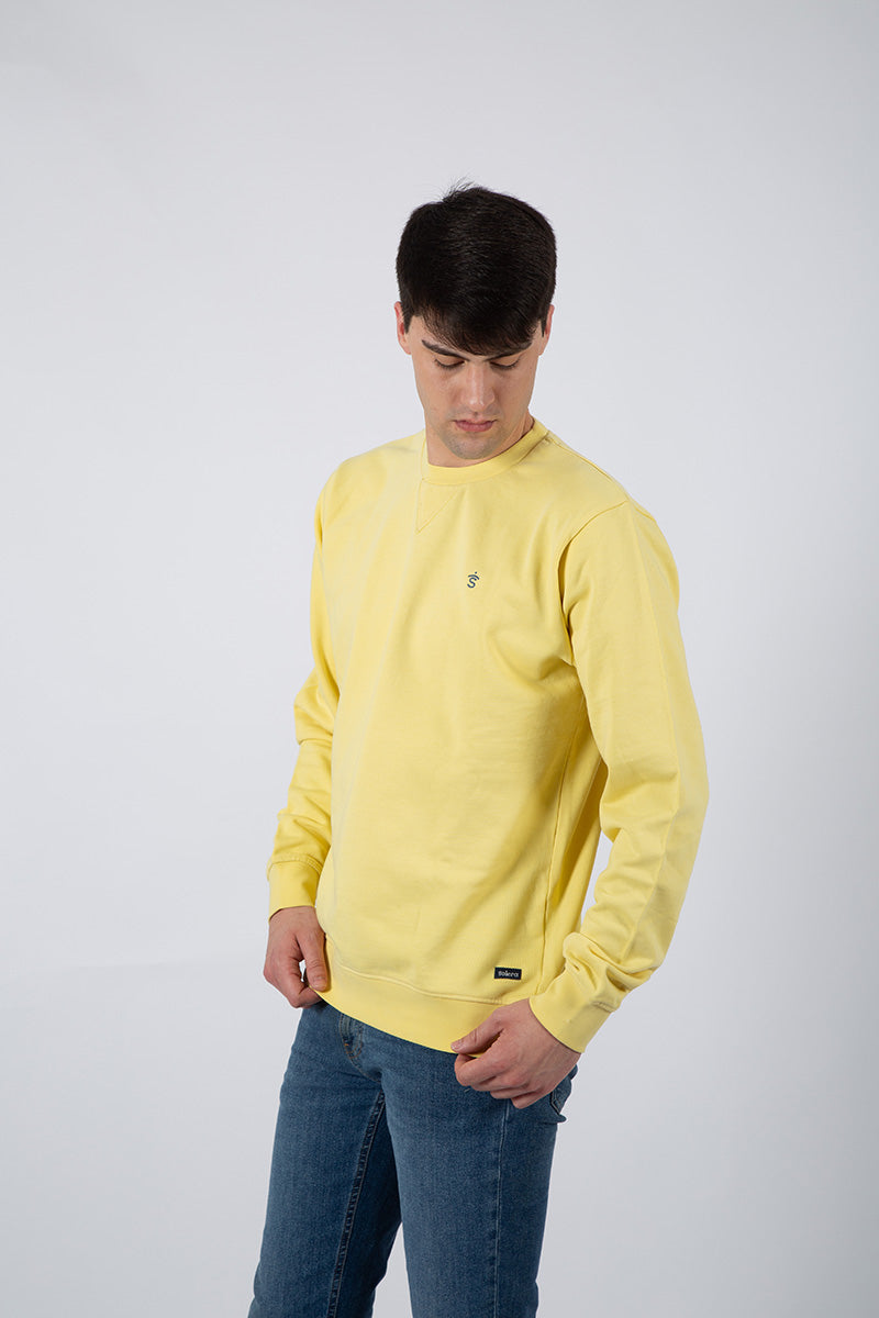 Yellow Wave Sweatshirt
