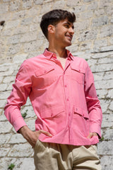 Camisa azulejo Guayabera