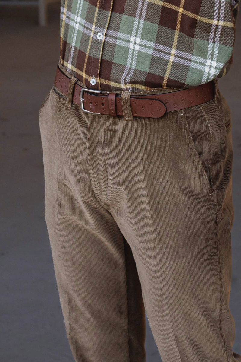 Pantalon Pana Camel