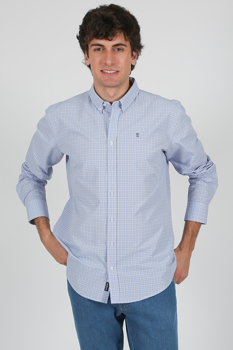 Camisa Celeste