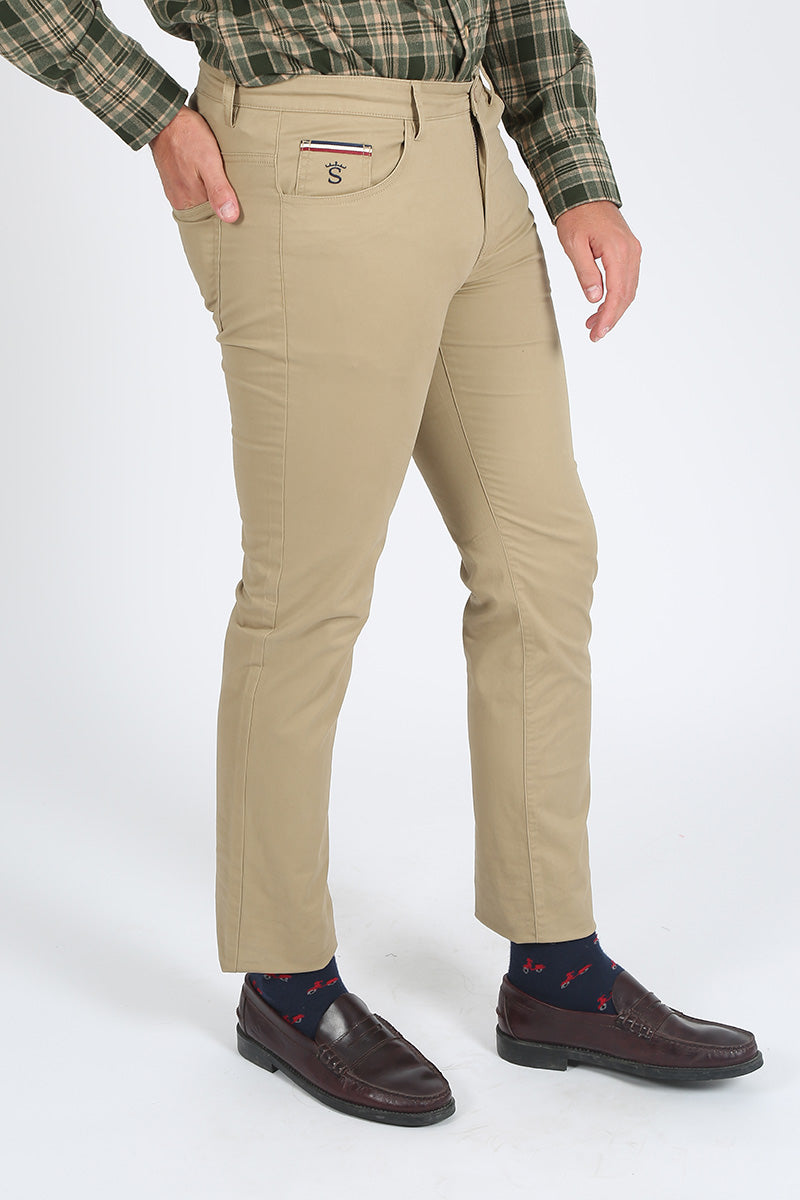 Pantalon Tostado