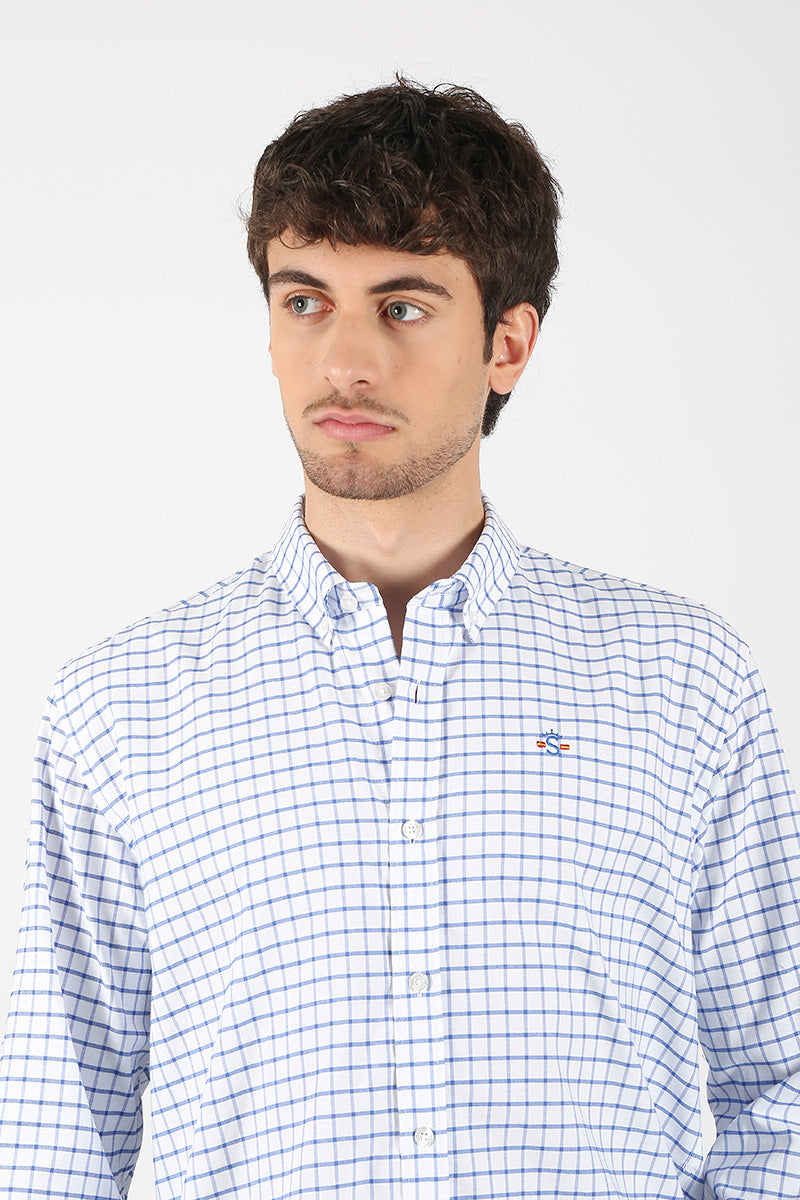Camisa azul