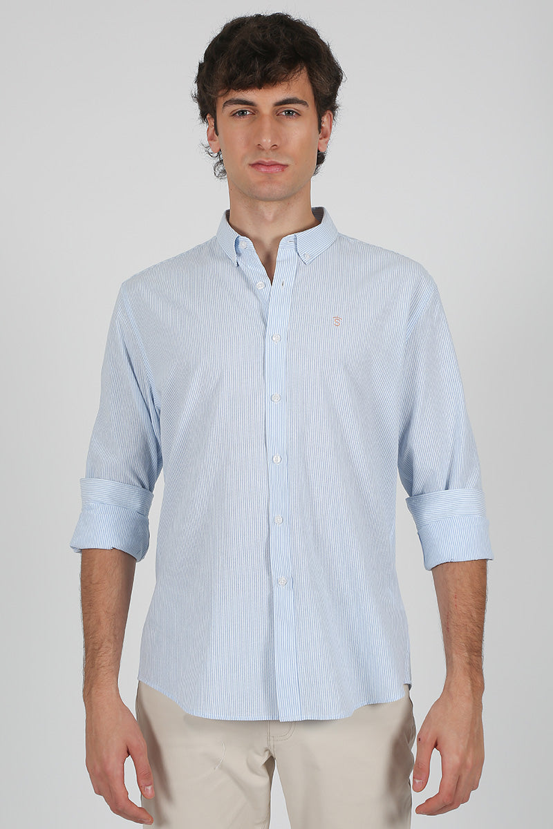 Camisa Celeste