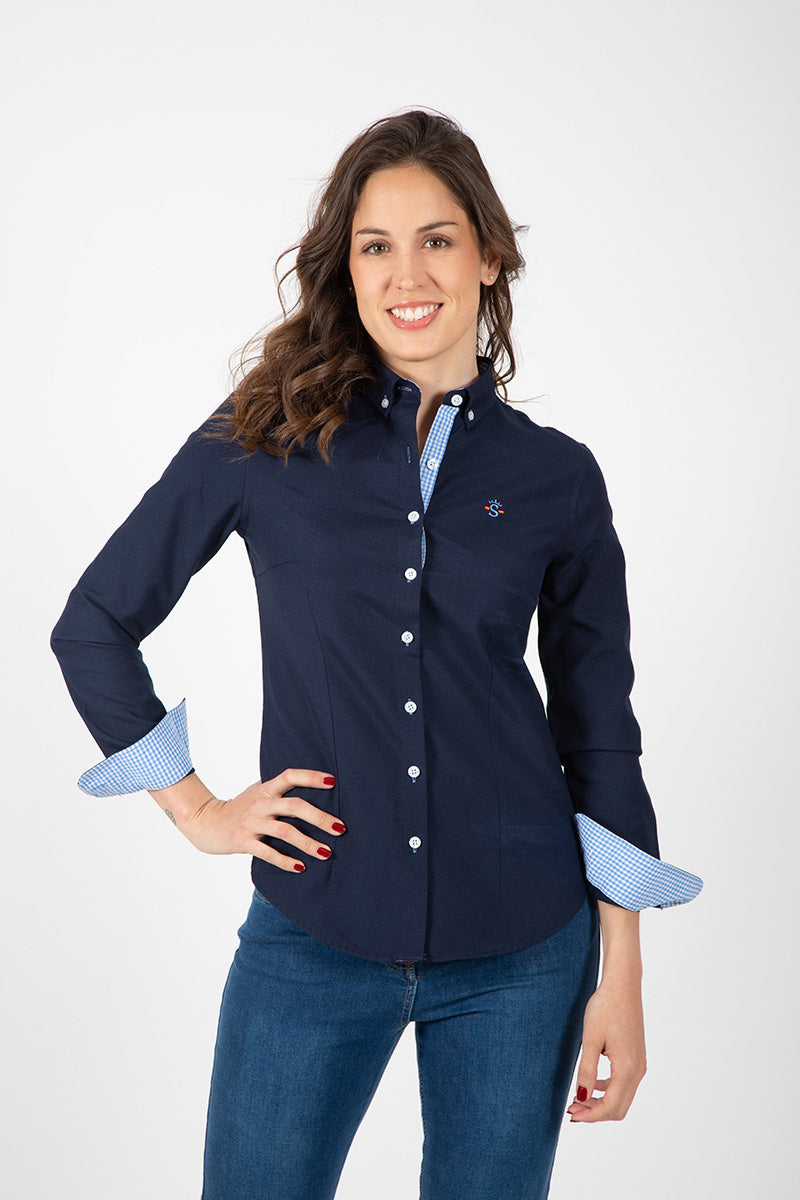 Camisa Oxford España Marino