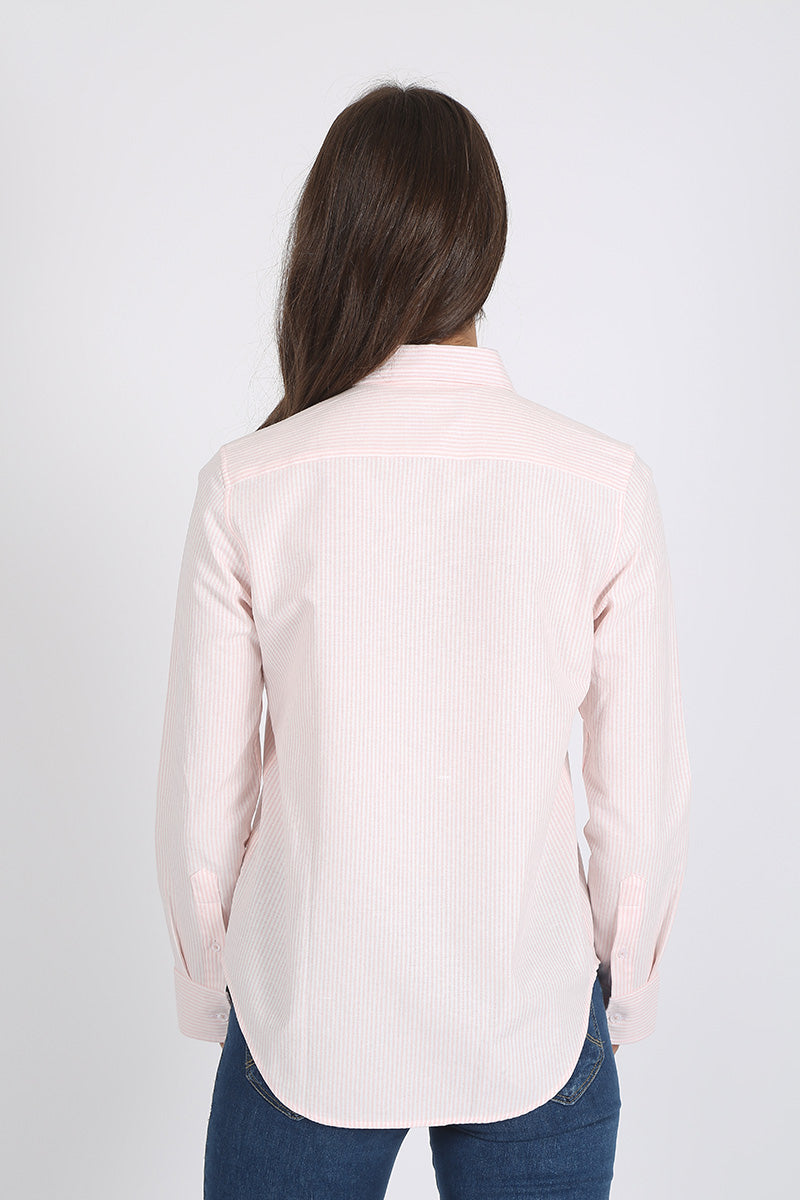 Camisa Suelta Rosa