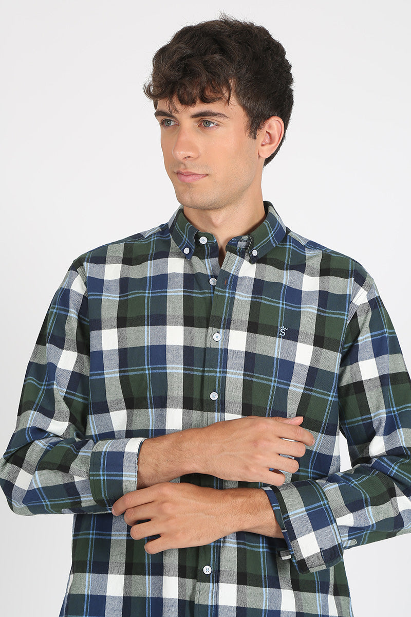 Camisa Verde Botella