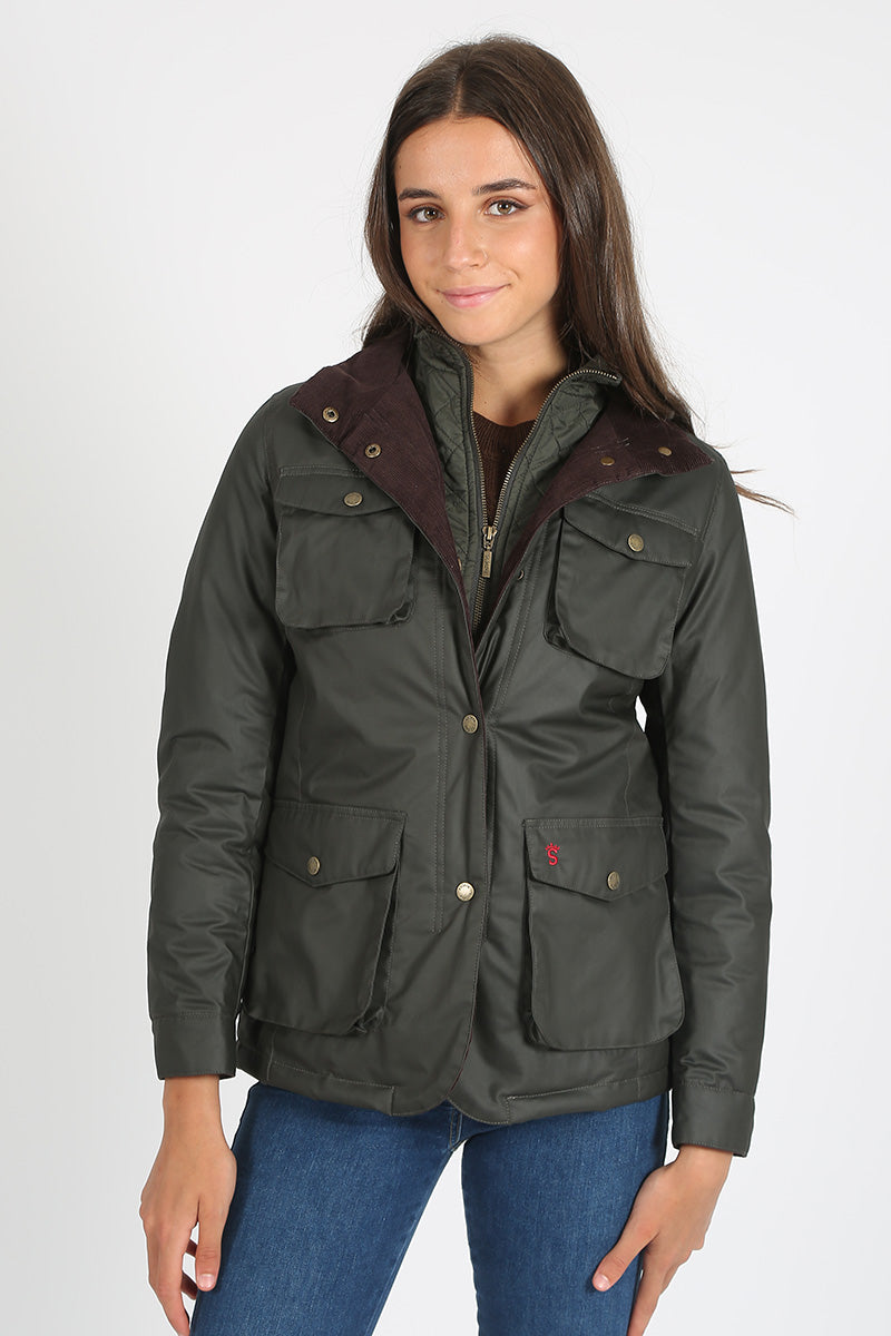 Parka Encerada KAKI