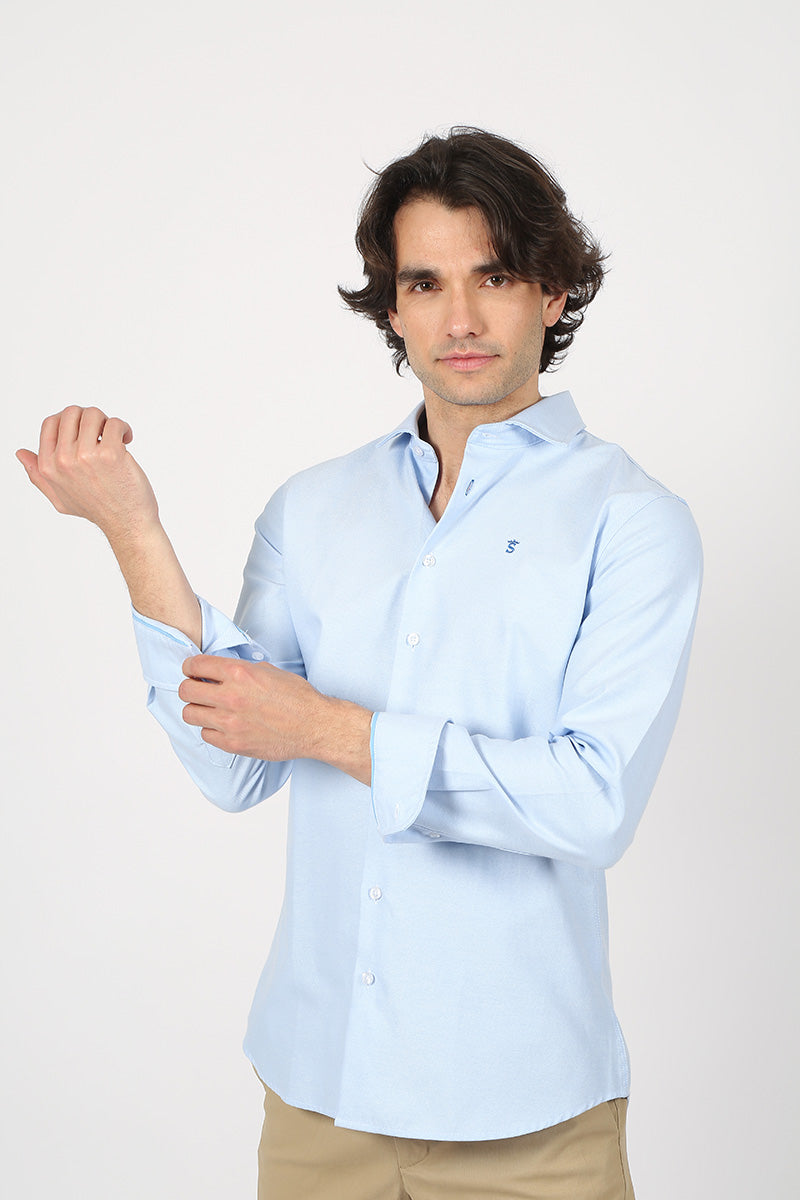 Camisa Celeste