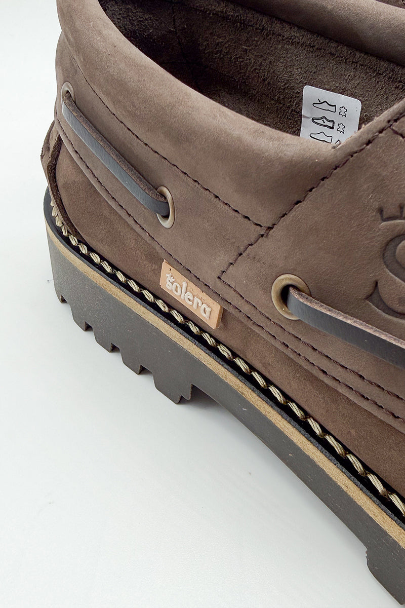 Náutico Nobuk Marron