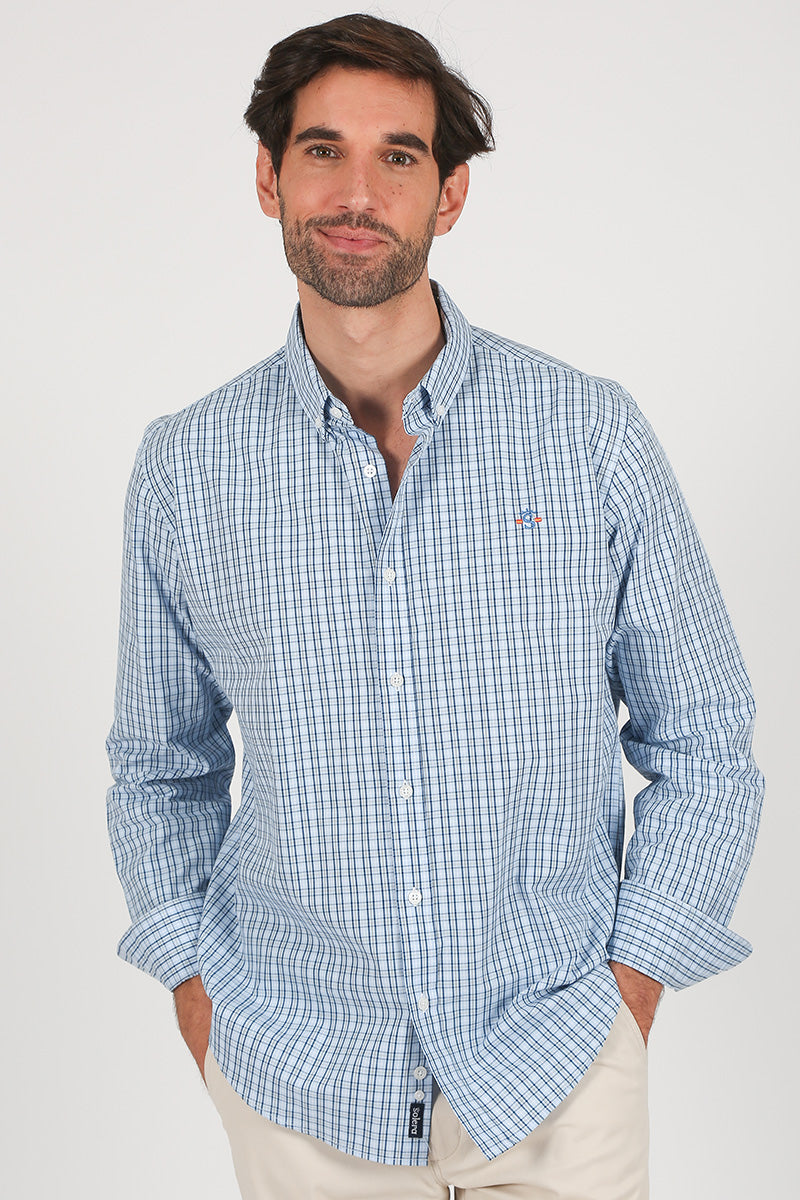 Camisa Celeste