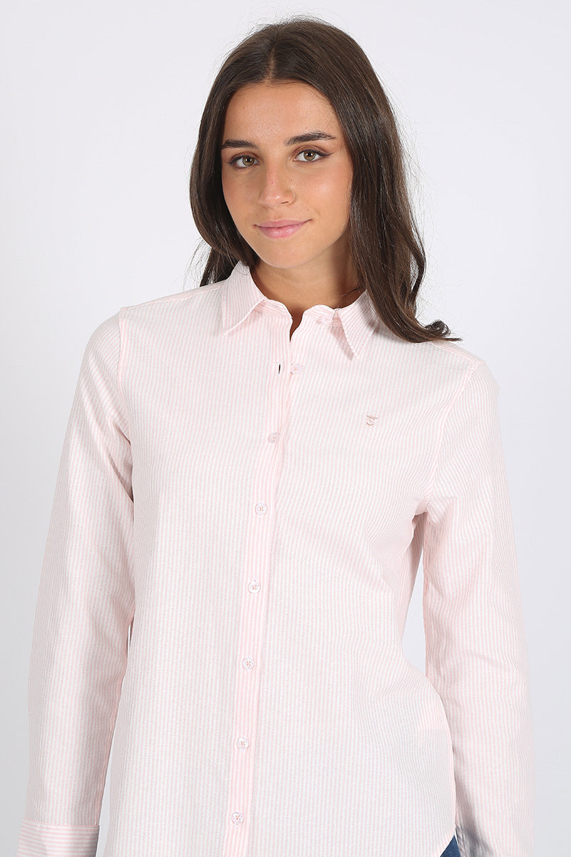Camisa Suelta Rosa