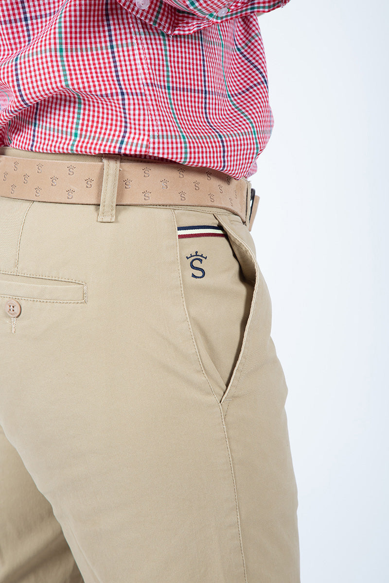 Pantalon Beige