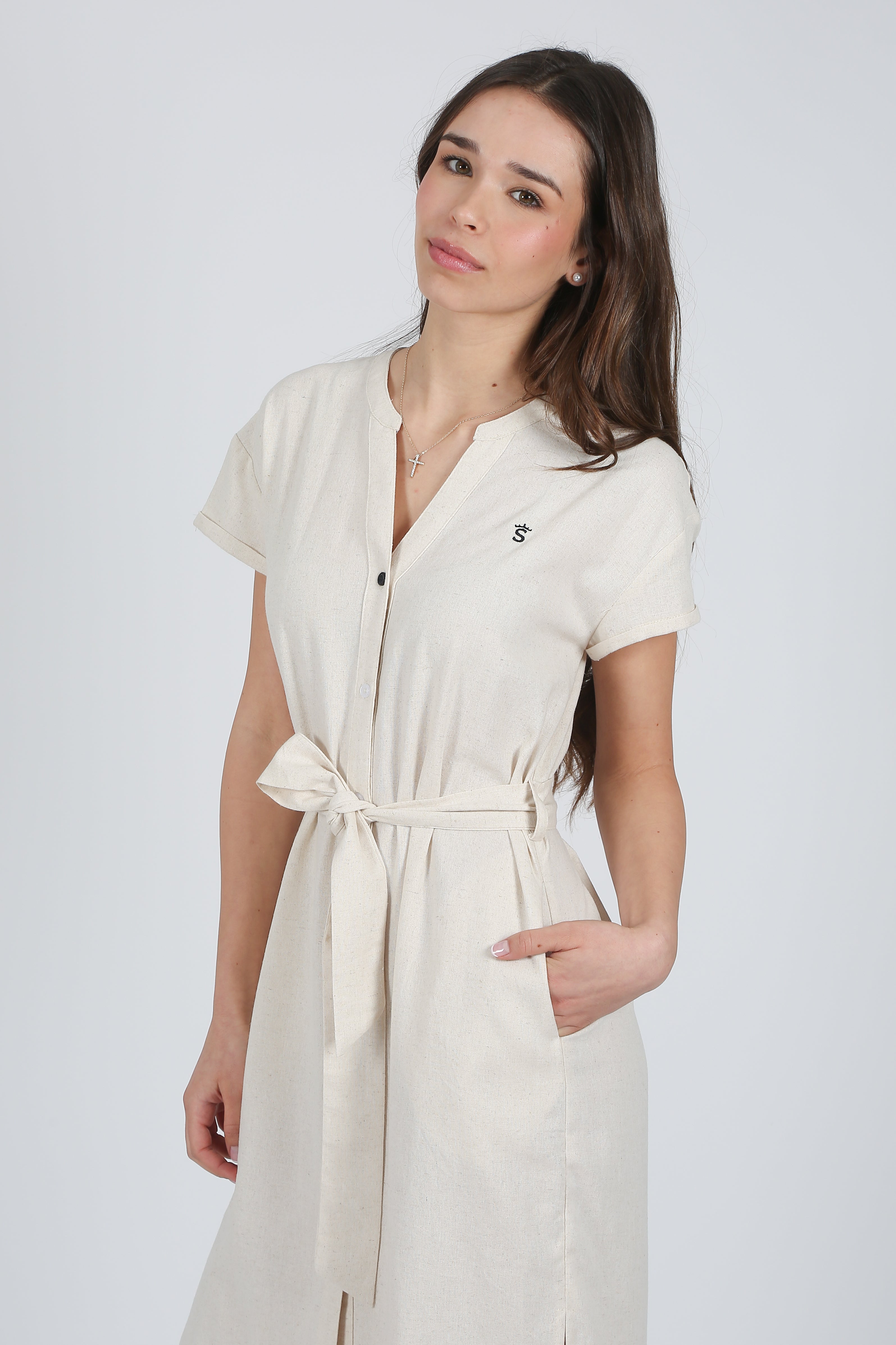 Vestido Crema