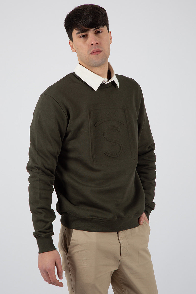 Green sweatshirt