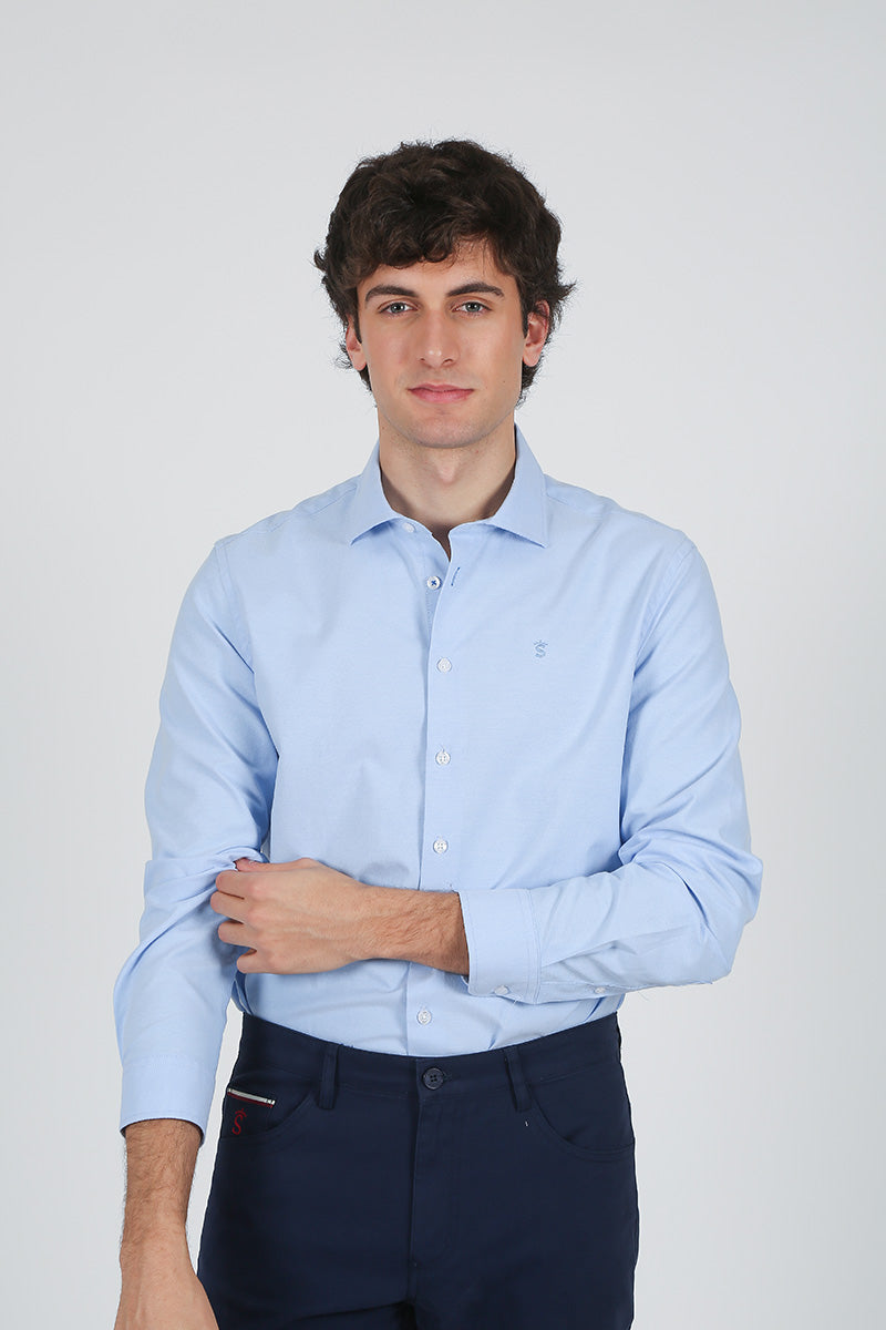 Camisa Celeste