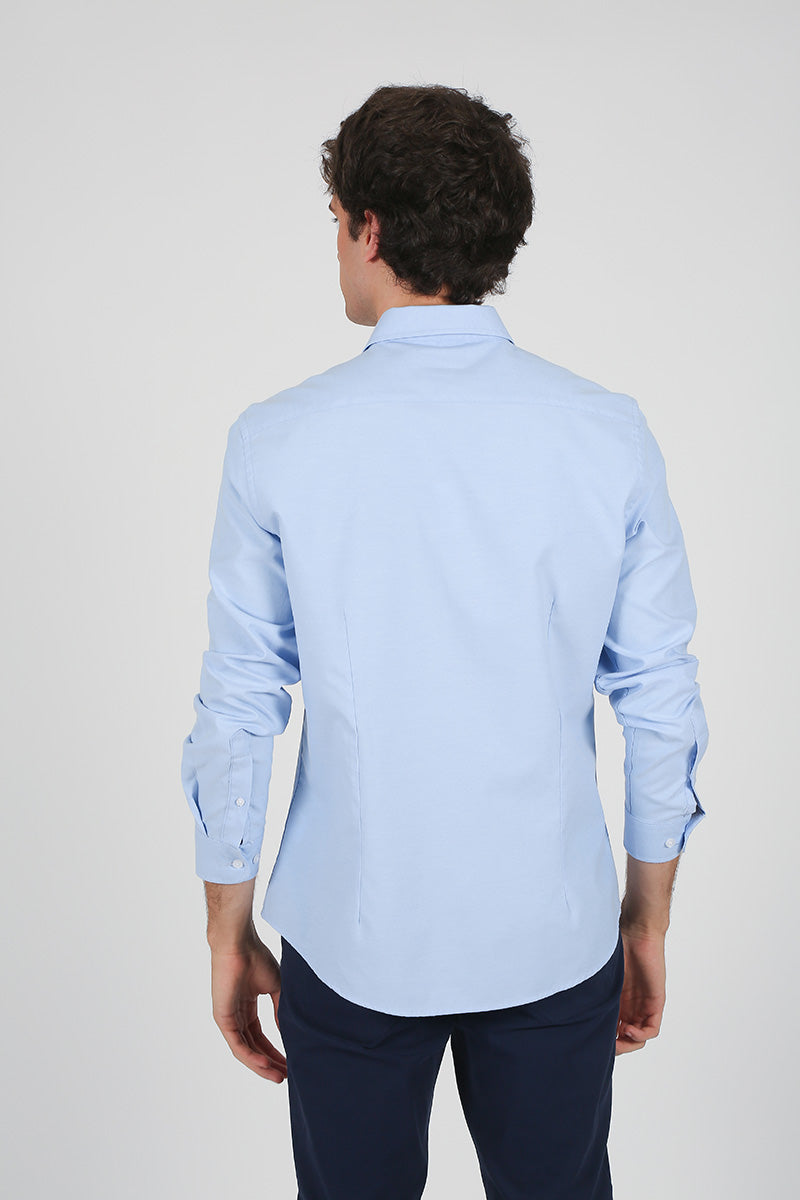 Camisa Celeste