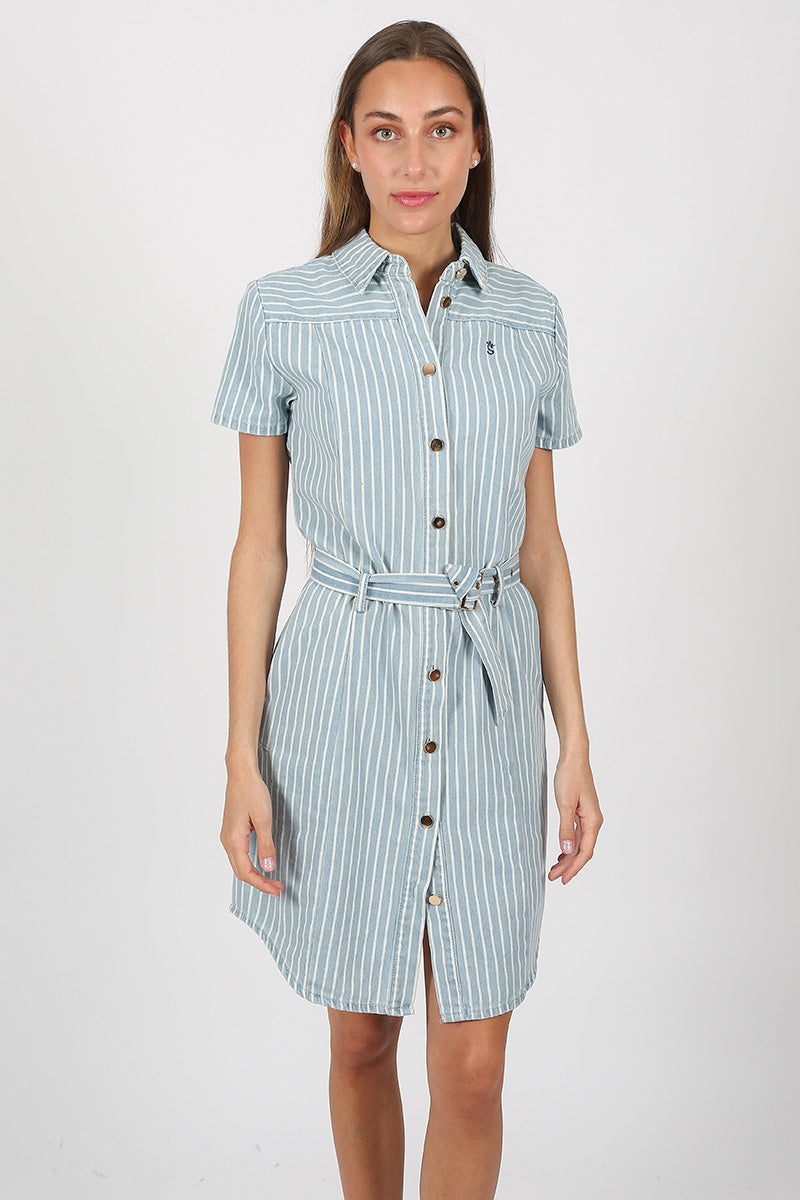 Vestido Dara Celeste