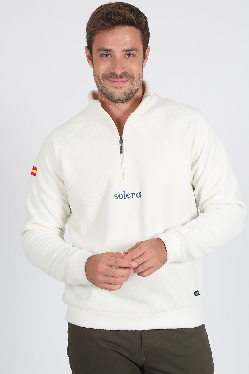 Sudadera polar España Crudo