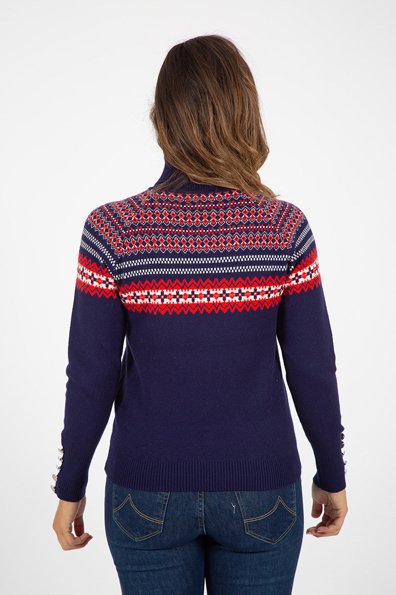 Navy Sweater