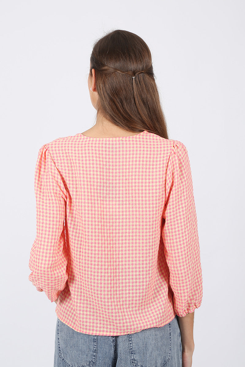 Blusa Rosa