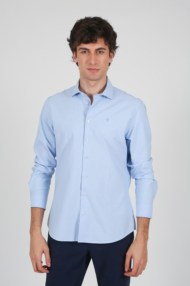 Camisa Celeste