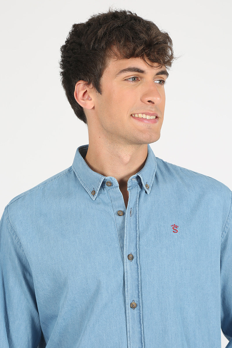 Camisa Azul