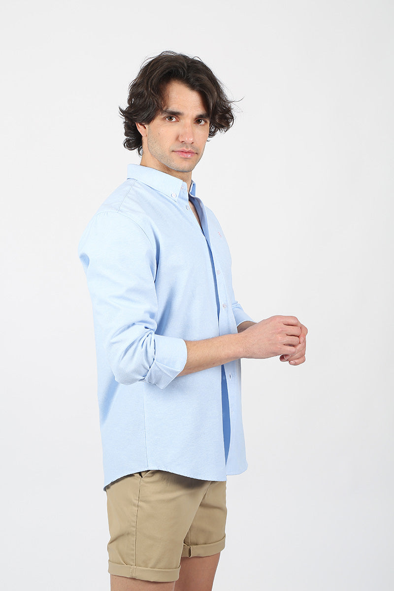 Camisa Celeste