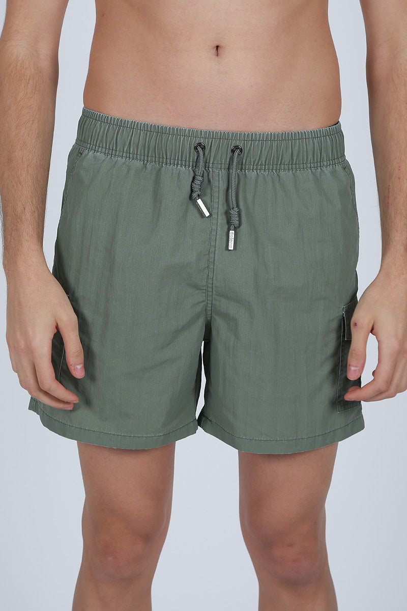 Bañador lavado Kaki