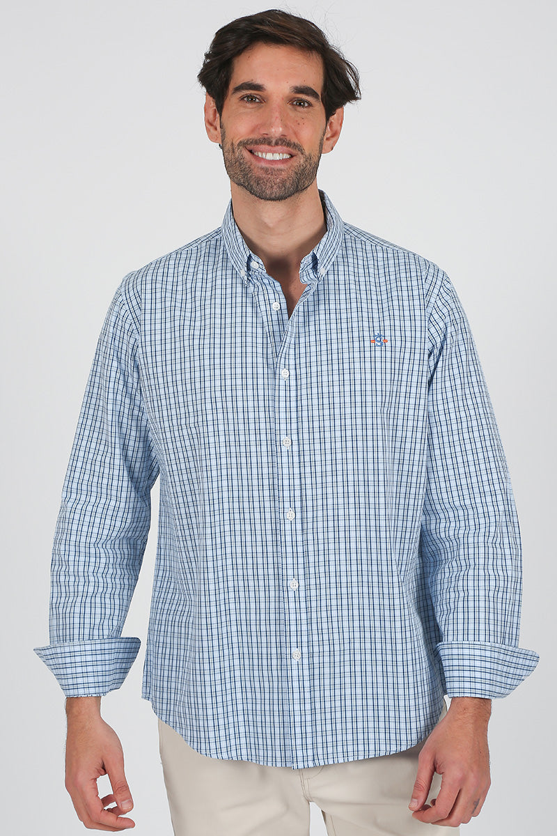 Camisa Celeste